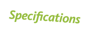 specifications